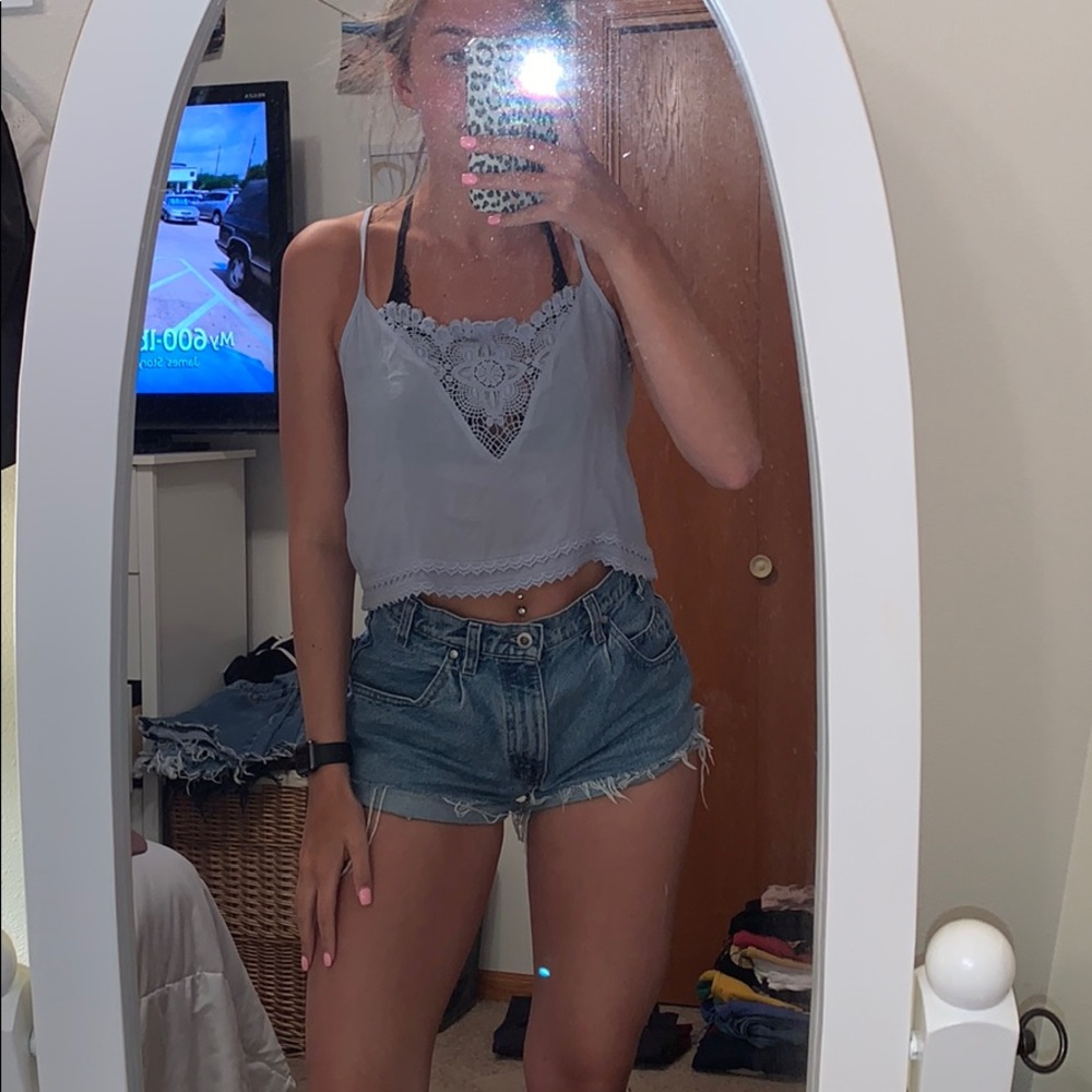 lace tank top